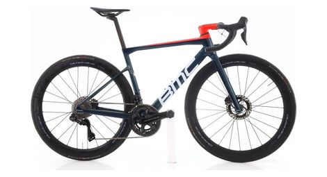 Produit reconditionné · BMC TeamMachine SLR 01 One Di2 12V · Bleu / Vélo de route | Très bon état