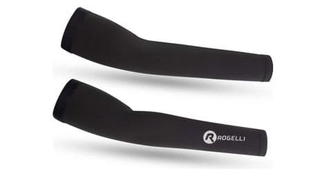 Manchettes velo rogelli promo - unisexe - noir