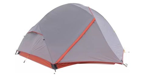 Tienda independiente para 3 personas forclaz trek 900 gris naranja