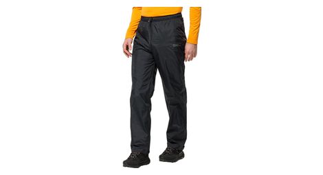 Jack wolfskin pantalones rainy day negro