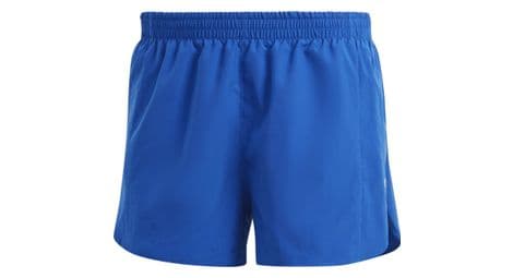 Adidas performance own the run split short blue