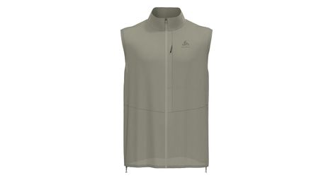 odlo zeroweight grey sleeveless jacket