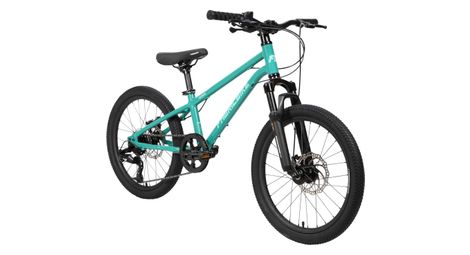 Terra - vtt 20  alu, 6-8 ans, 7 vit., freins à disque, suspensiont -  teal green