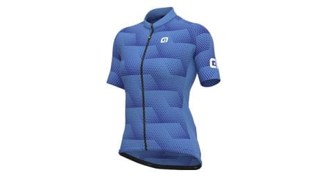 Maillot mangas cortas mujer alé sharp azul