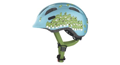 Abus smiley 2.0 blau krokodil kinder helm s (45-50 cm)