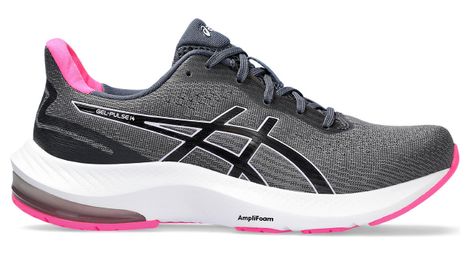 Asics gel pulse 14 grey pink women's running shoes