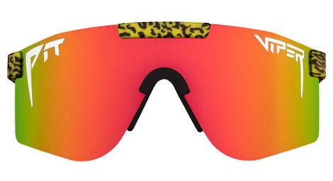 Paire de lunettes pit viper the carnivore double wide jaune/noir