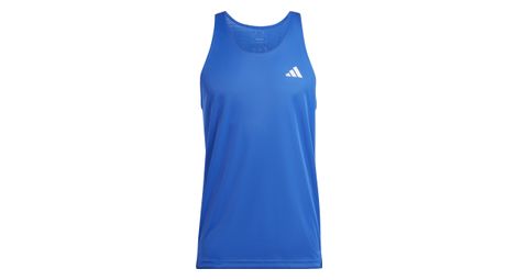 Adidas performance own the run tanktop blau