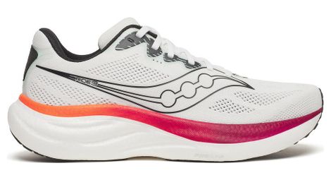 Zapatillas de running Saucony Ride 19 Blanco/Rojo Hombre
