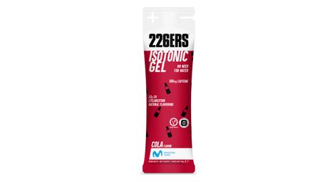 226ers isotonic energy gel cola 68g