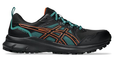asics trail scout 3 schwarz grun herren trailrunning schuhe