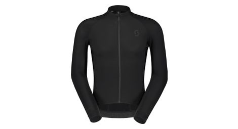 Rc Pro Warm Herren Langarm Trikot Schwarz
