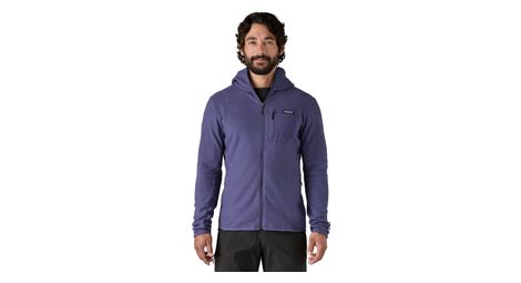 Patagonia r1 air full-zip hoody polar violeta hombre