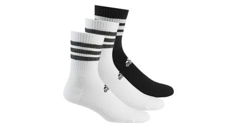 Lot de 3 paires de chaussettes adidas glam 3-bandes cushionedsport