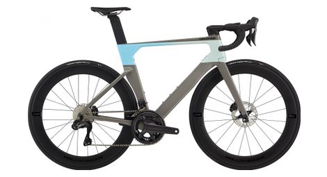 Vélo de route cannondale systemsix hi-mod shimano ultegra di2 12v 700 mm gris stealth