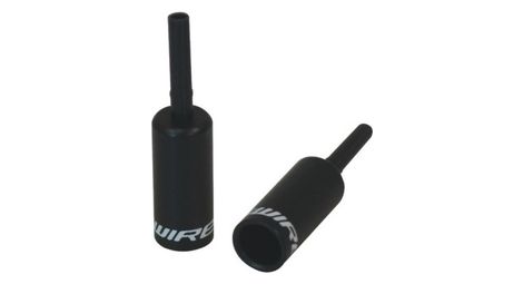 Jagwire 5mm Endkappen gefüttert Schwarz (x50)