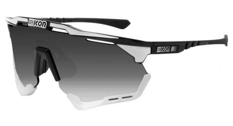 Scicon sports aeroshade xl lunettes de soleil de performance sportive (scnpp multimiror silver/boulon blanc brillant)