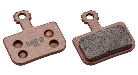 pair of bbb discstop hp sintered sram red brake pads etap axs force etap axs rival etap axs level