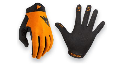 Bluegrass union long gloves orange / black