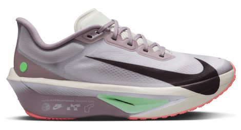 Chaussures Running Nike Zoom Fly 6 Gris/Vert Femme