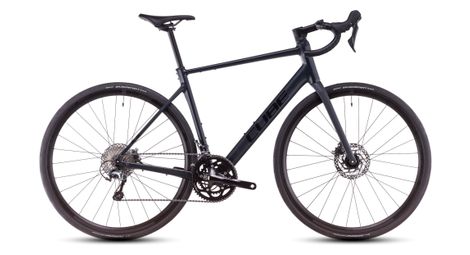 Vélo de route cube attain race shimano tiagra 10v 700 mm noir bleu night 2025