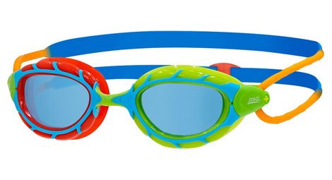 Lunettes zoggs predator junior blue blue red lime