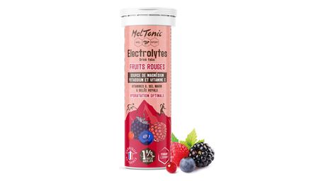 Boisson électrolyte Meltonic Electrolytes Drink Tabs Fruits rouges - 10 pastilles