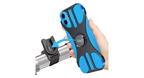 Support téléphone vélo universel – pour smartphones (i 4,5 à 7 pouces – rotation 360° – compatible avec coques épaisses