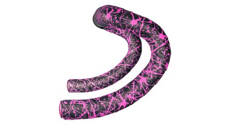 Supacaz Super Sticky Kush Limited Splat Neon Pink mit Verschlüssen