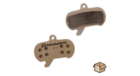 Plaquettes de frein brakco sintered sram maven x 20