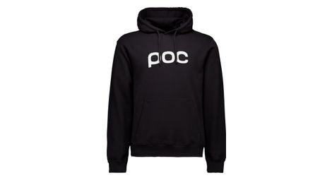 poc hood men s hoodie black white