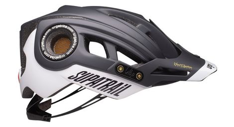 Casque urge supatrail rh noir/blanc