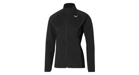 Veste imperméable mizuno femme premium warm 20k noir