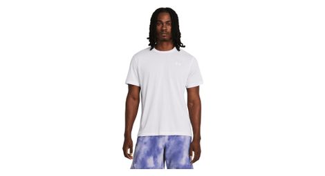 T-Shirt Running Under Armour Launch Blanc Homme