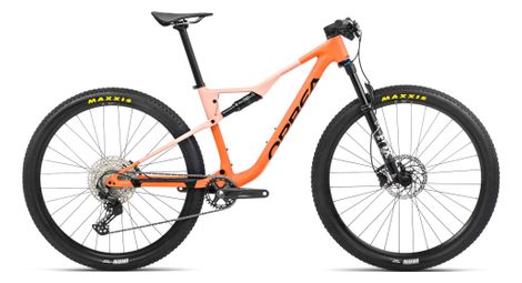 Vtt tout-suspendu orbea oiz h30 shimano deore 12v 29 orange apricot beige limestone