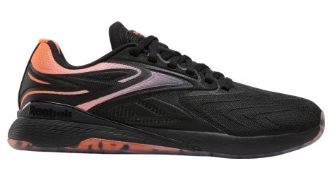 reebok nano x5 edge women s training shoes in black orange