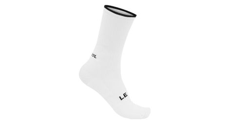 Chaussettes hautes le col blanc/noir