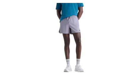 new balance run essential 5 inch shorts gray men s