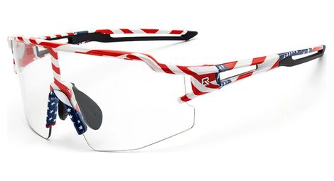 ROCKBROS Lunettes Vélo Photochromiques UV400 Blanc