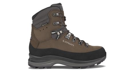 Scarponi da trekking da donna lowa tibet evo gore-tex marrone