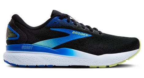 Brooks ghost 16 scarpe da corsa nero/blu/giallo uomo