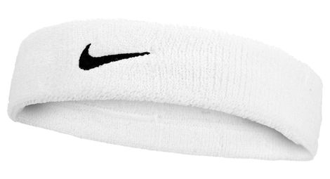 Bandeau éponge nike swoosh classic blanc