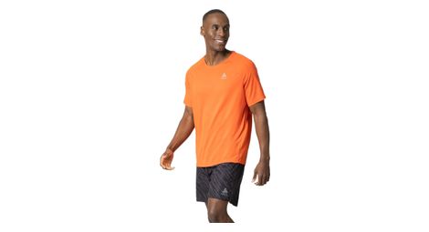 Maillot manches courtes odlo essential chill-tec orange