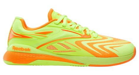 reebok nano x5 edge women s training shoes in yellow orange