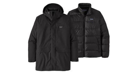 Patagonia tres 3 en 1 parka negra