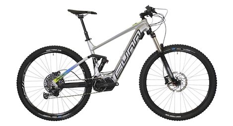 vtt tout suspendu electrique tout suspendu sunn gordon s1 sram sx 12v 630 wh 29 silver