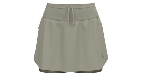 Pantaloncini odlo x-alp trail da donna grigio chiaro