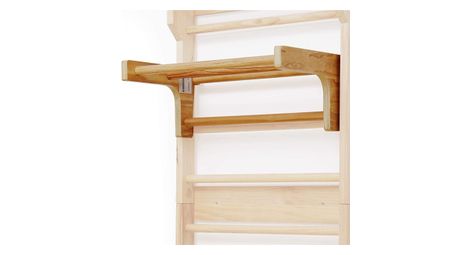 Barre de traction pour espalier en bois de pin amovible 73 x 45 x 27 cm barre pull up pour echelle s
