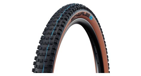 Pneumatico Schwalbe Wicked Will 27,5" Tubeless Easy Foldable Super Ground Addix SpeedGrip E-Bike E-50 Fianchi Bronzo