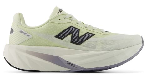 Zapatillas de running New Balance FuelCell Rebel v5 verdes para mujer